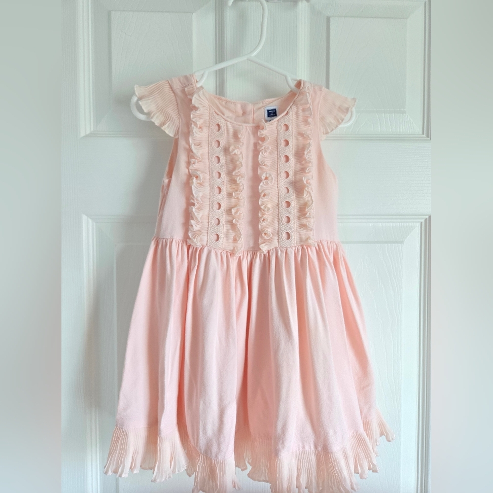 Janie and Jack Ballet Pink Ruffle Dress 2T